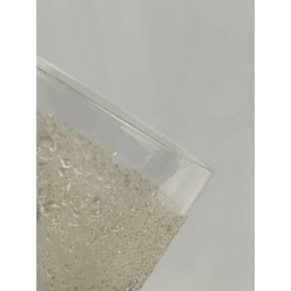 VTG Fred Press Holiday Ice Frosted Holly Leaves & Berries Glasses Set of 3 MCM - Picture 10 of 13